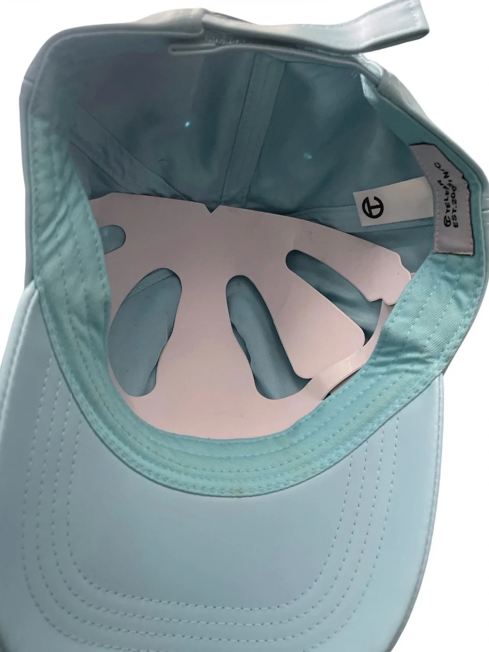 Telfar Logo Embossed Hat - Pool Blue- Classic Adjustable Style